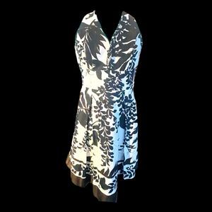 White House Black Market Tauna Halter Silk Dress Size 6